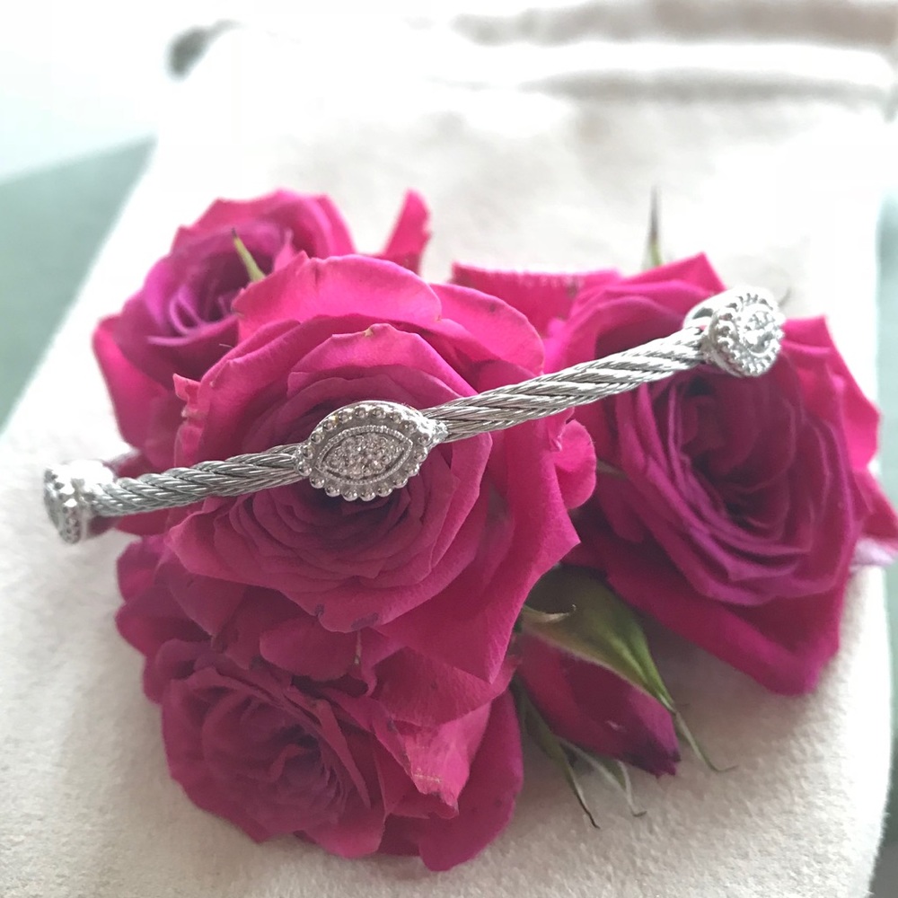 NEW! Gabriel & Co Diamond Bangle